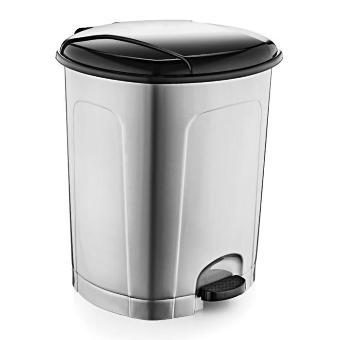 Poubelle à pédale 30L HOBBY LIFE 10 1104