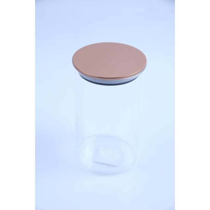 Pot en verre avec couvercle métal 1000 ml 82260-17