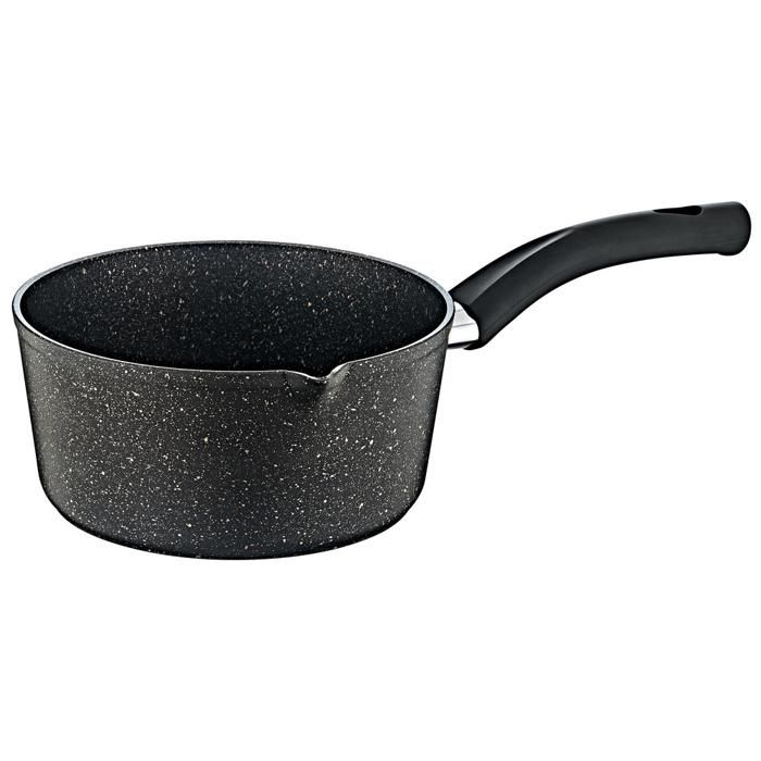Set de 3 casseroles granite noir 14/16/18 cm REF300