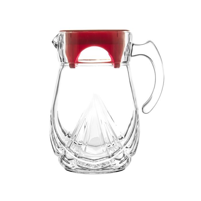 Pichet en verre avec couvercle 1,5L 782006W