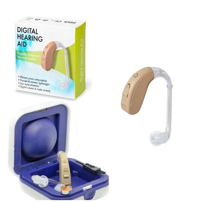 Digital Appareil auditifs numeriques Soin auditive Amplifier VHP-703 haute puissance 128 dB avec tube à air