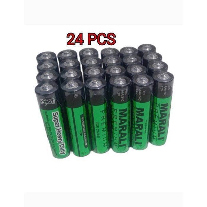Lot de 24 Piles Marall Premium R6 AA 1.5V Super Heavy Duty – Haute Performance
