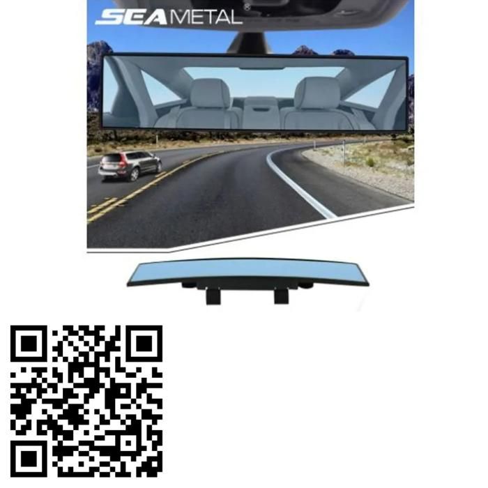 Miroir intérieur de voiture grand angle anti-reflets accessoire essentiel pour une conduite sécurisée