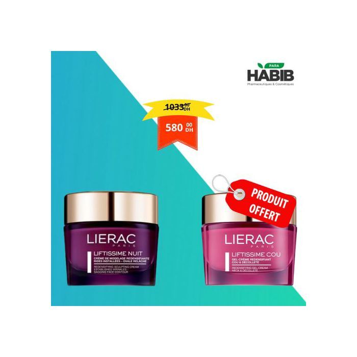 Crème de nuit - LIERAC - LIFTISSIME - Anti-âge - Nourrissante - 50 ml