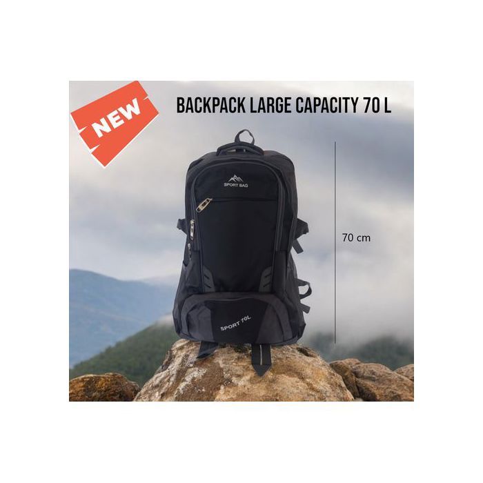 Sac à dos - GENERIC - LARGE CAPACITE 70 L - Étanche - Nylon waterproof - Mixte