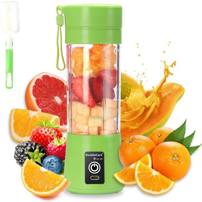Blender Rechargeable Portable,Mixeur électriques Agrumes et Fruits