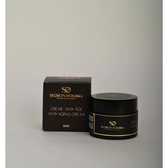 Crème anti-âge à base d'huile d'argan et d'huile de graines de figue de barbarie – 50 g