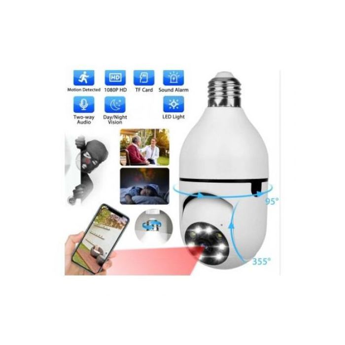 Caméra de Surveillance - Wifi - Vision Nocturne - Audio Bidirectionnel - Extérieur