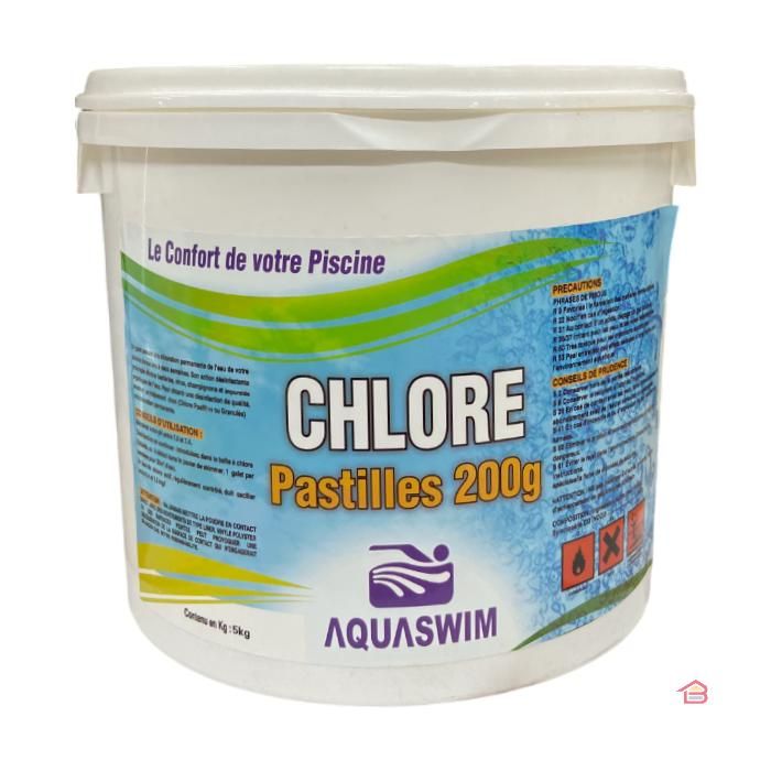 CHLORE EN PASTILLES 200G