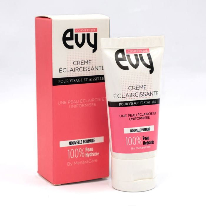 Crème Éclaircissante - Non spécifié - Uniformise le teint - Réduit les taches brunes - Pour tous types de peau