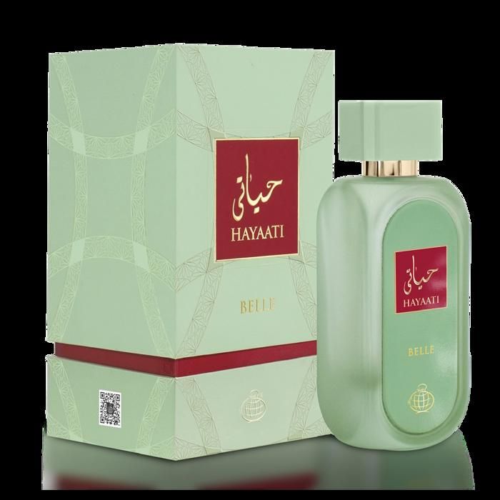 Eau de Parfum - FRAGRANCE WORLD - Hayaati Belle - 100ml - Floral Fruité - Lancement 2024
