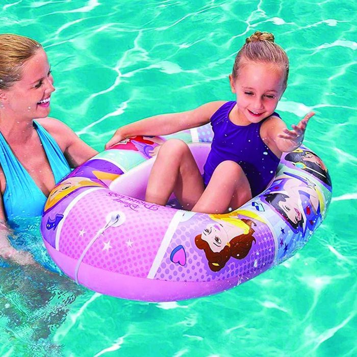 Bateau Gonflable Enfant - Bestway - 91044 - 102 cm - Corde de Traction - Fenêtre Transparente