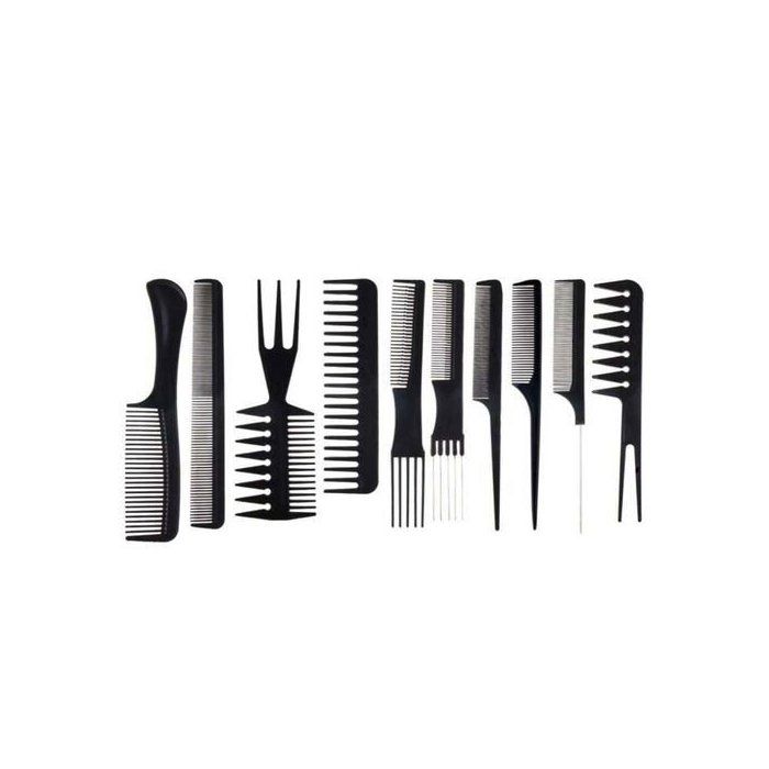 Redberry Pack de 10 Peignes - Hair Comb Set Professional
