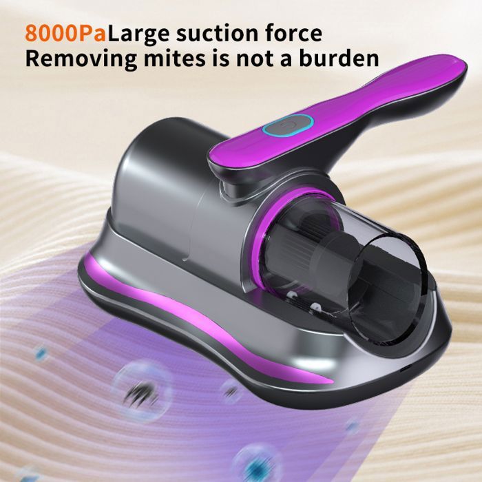 Aspirateur à Main Sans Fil UV pour Nettoyer efficacement Canapé, Matelas, Acariens