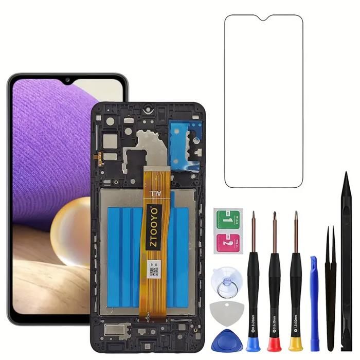 Kit de remplacement d'affichage LCD 5G - Convertisseur numérique tactile de 16,51 cm avec outils,