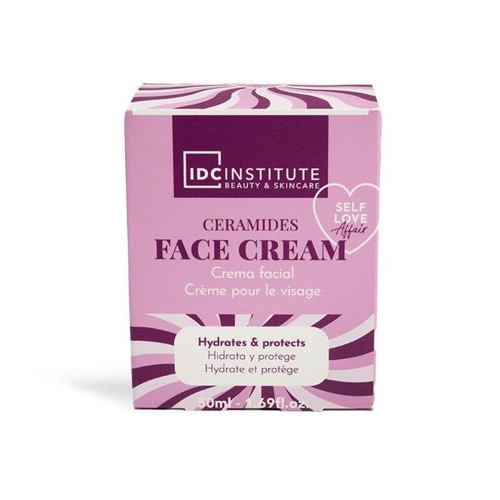 Crème hydratante - CERAMIDES - 50ml - Renforce la barrière cutanée - Texture onctueuse - Sans colorant