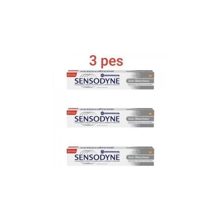 Sensodyne PACK 03 Dentifrice Soin Blancheur