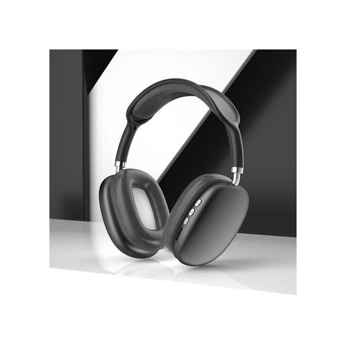 Casque Bluetooth P9 Plus Stéréo noir