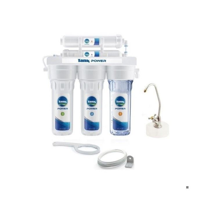Filtre à eau 5 étapes Microshield Tank POWER PLUS