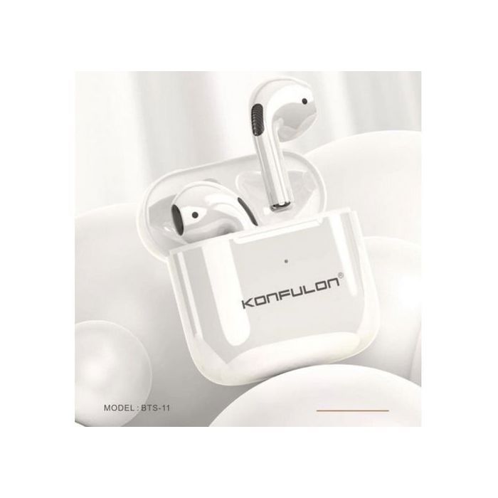 Écouteurs sans fil - Konfulon - BTS-11 - Bluetooth 5.0 - Intra-auriculaire - Multicolore
