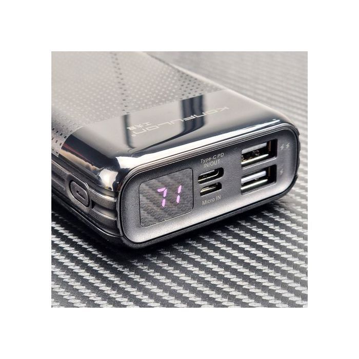 Konfulon Power bank 20000mAh Charge rapide 15W 4 ports