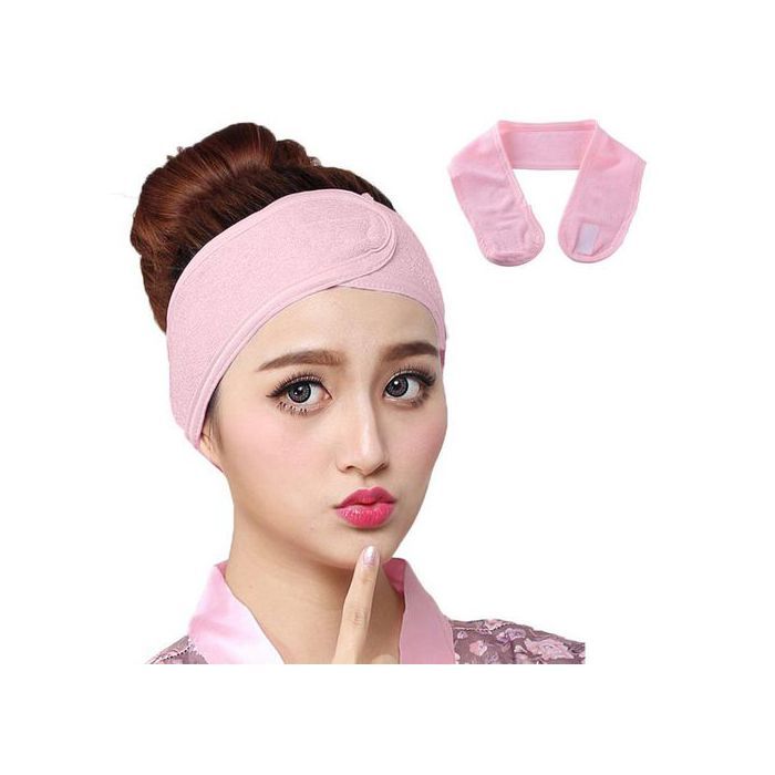 Bandeau de Maquillage,Turban & Band réglable pour bain, Hairband pour femmes