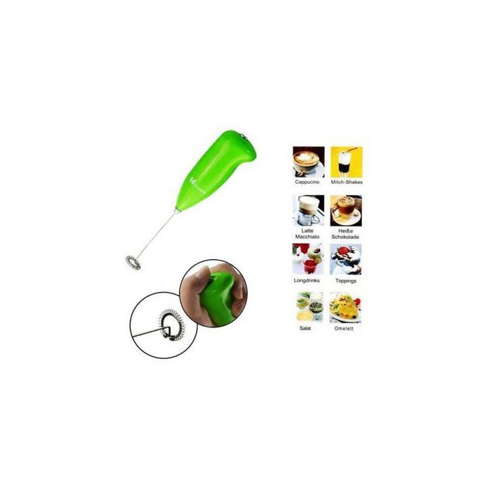 Batteur Electrique pour faire un cappuccino-café - vert
