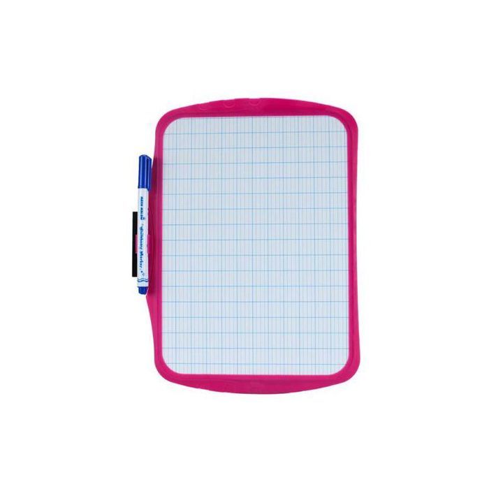 Ardoise d'écriture effaçable à sec + Feutre + gomme