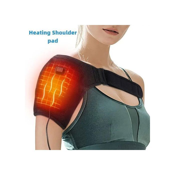 Coussin chauffant électrique pour l'épaule - soulagement de la douleur et relaxation musculaire