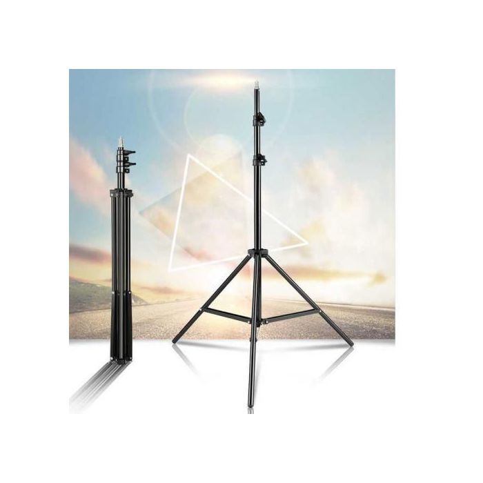 Tripod Support 2M Pour Telephone Selfie Camera Ring Light Appareil photo