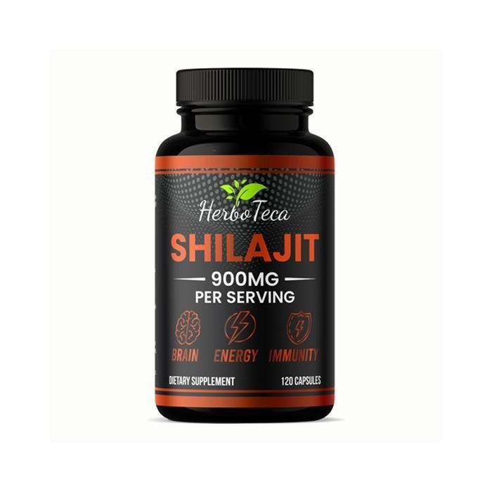 Pure Shilajit - Herboteca 120 Capsules  900mg par dose