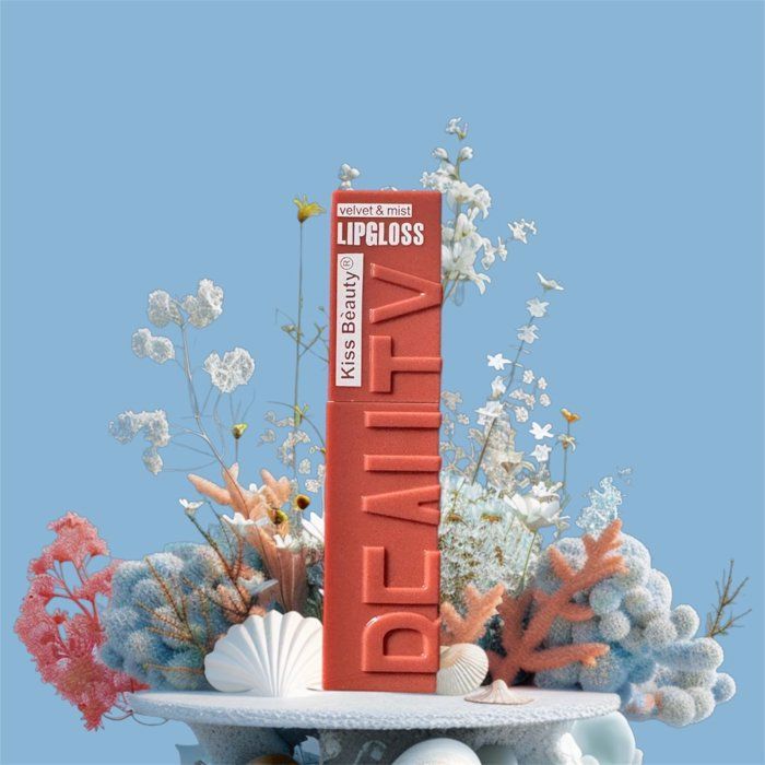 Gloss à Lèvres matte – Rouge à lèvres - N°01 - Fini mat Intense - Tenue 24h - Couleur Élégante