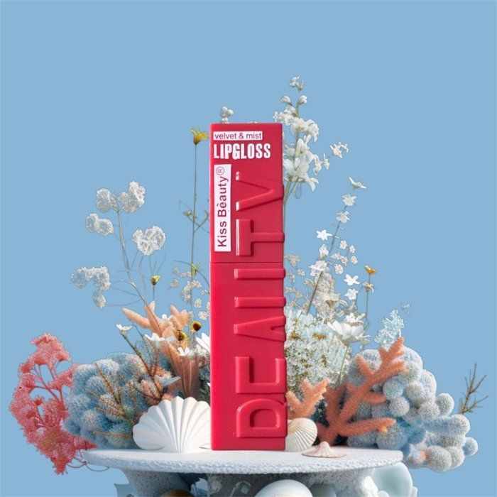 Gloss à Lèvres matte – Rouge à lèvres - N°04 - Fini mat Intense  - Couleur Élégante