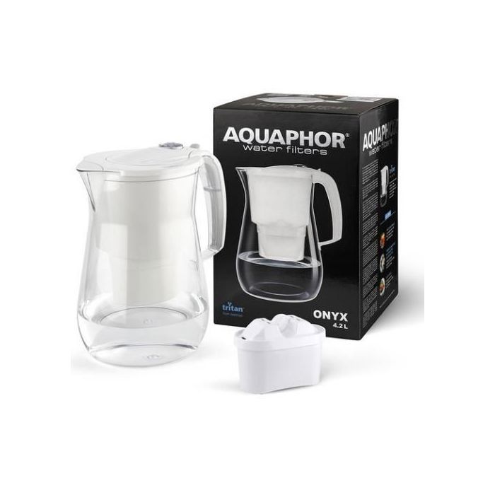 Carafe Filtrante Onyx 4,2 L Filtre à Eau Purificateur dans la maison & bureau