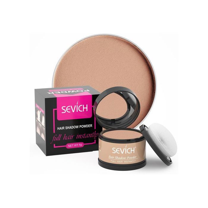 SEVICH Marron Clair 4g , Poudre D'Ombre pour Corriger les Lignes de Cheveux