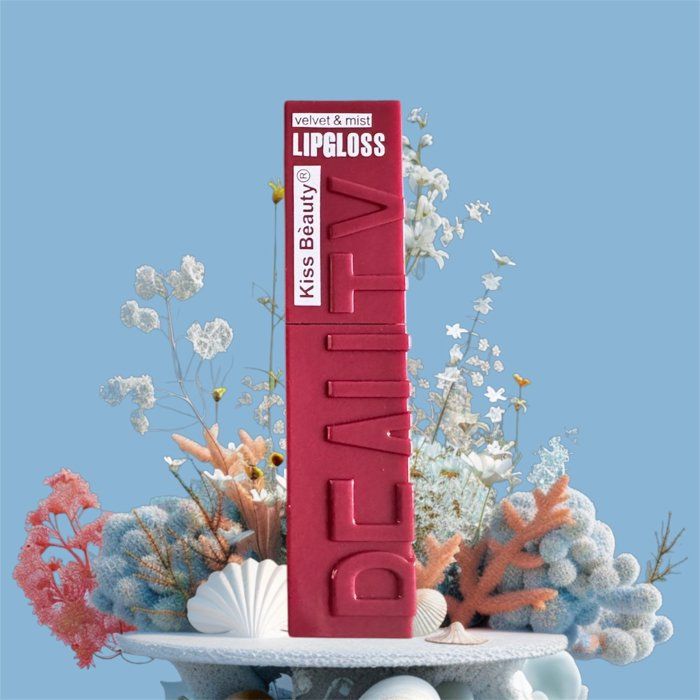 Gloss à Lèvres matte – Rouge à lèvres - N°06 - Fini mat Intense - Couleur Élégante