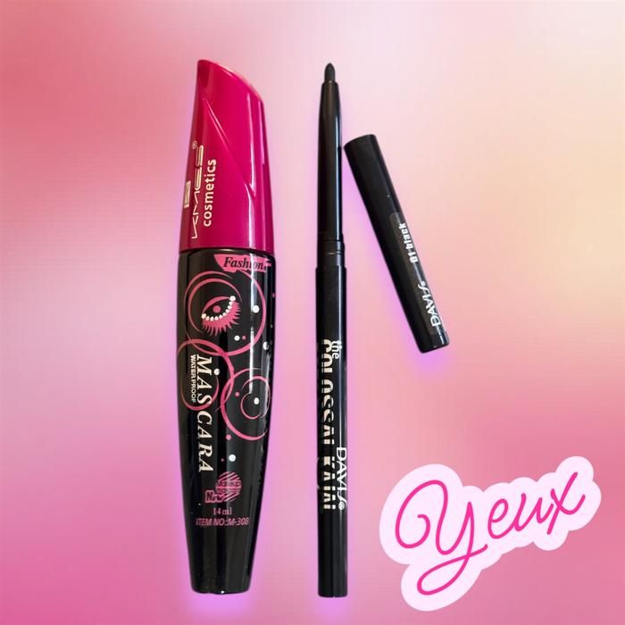 Mascara Waterproof et Crayon Eyeliner - Duo Regard Intense – DUO1
