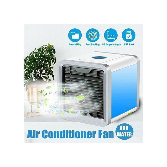 Climatiseur refroidisseur d'air Portable USB de 7couleurs Ventilateurs muraux