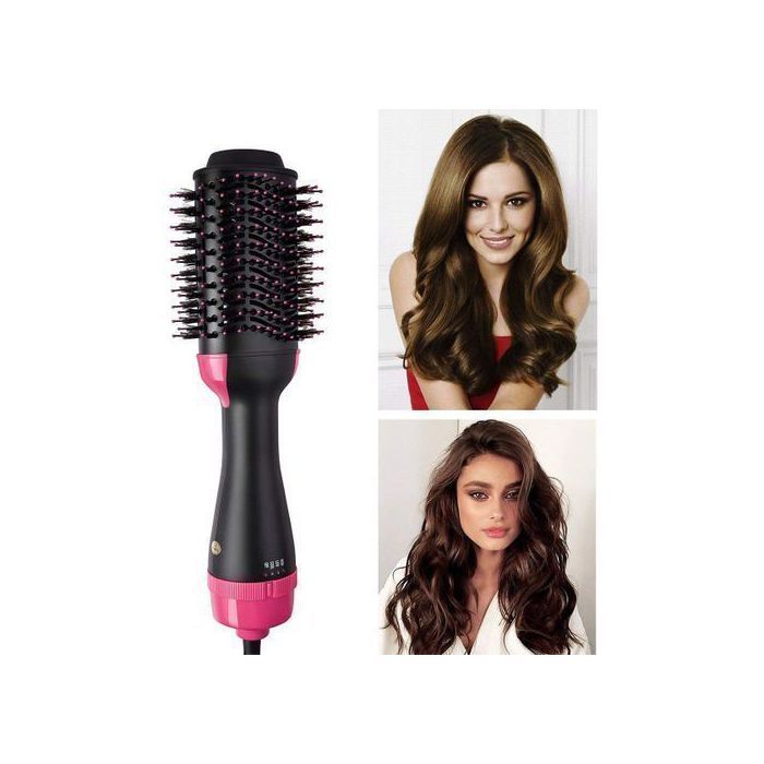 Brosse à cheveux - Hot Hair - Brosse chaude - 3 réglages de chaleur - Volume - Démêlage facile