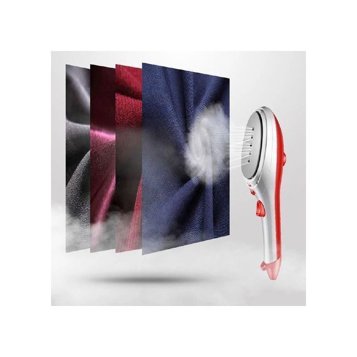 Brosse à vapeur - Mini brosse portative - muulti têtes interchangeables - Prise UE