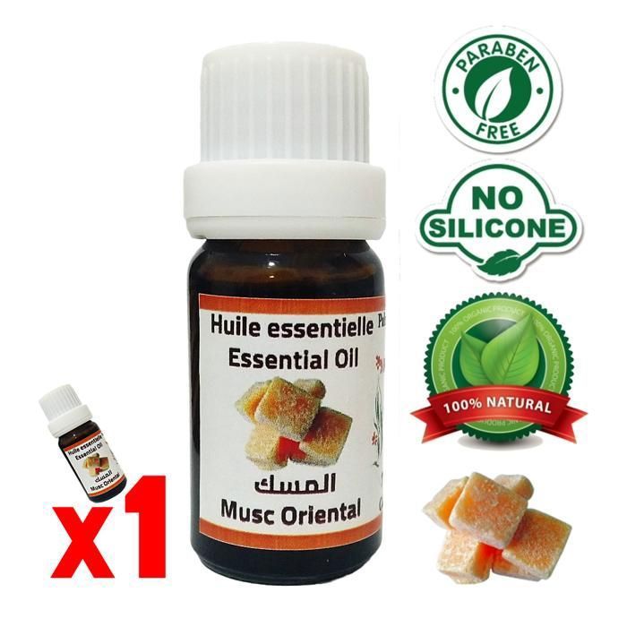 Huile Essentielle de Musc Orientale Musk L'Élixir de l'Orient Essence fragrance 100% naturelle 10ml