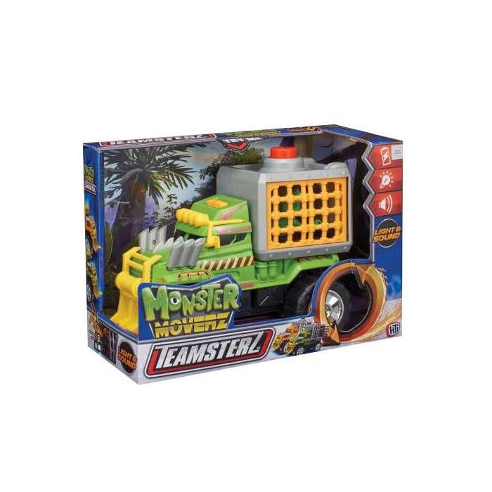 Véhicule - Teamsterz - Monster Movers Dino Escape - Action - Éclairant - Multicolore