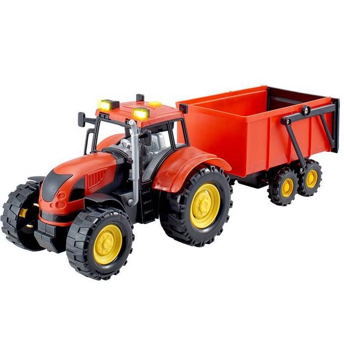 Jouet interactif - Teamsterz - Farming Fun Tractor - Sons & Lumières - Accessoires inclus - 18 mois+