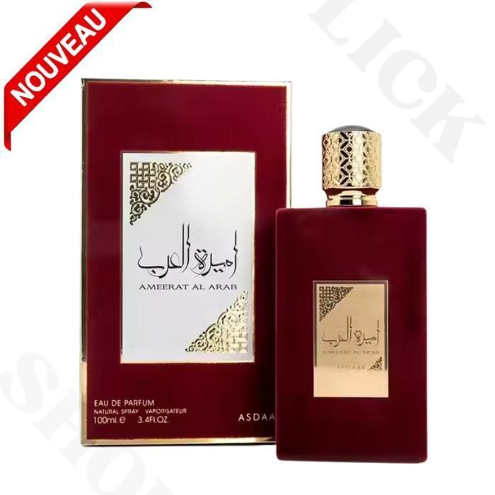 Parfum  Ameerat Al Arab Prive L’Élégance en Flacon 100ml de Pure Féminité