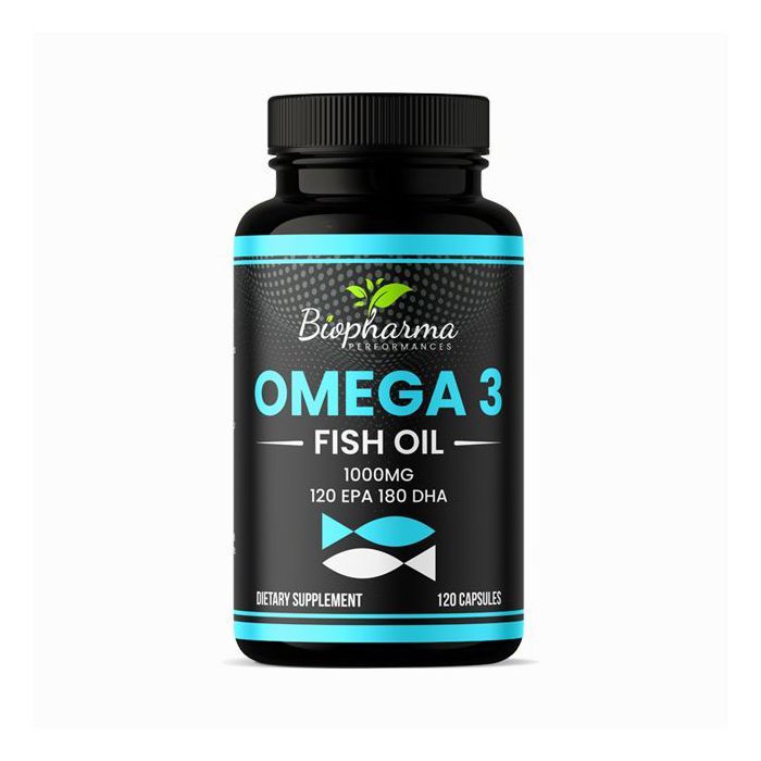 Omega 3 1000mg - Herboteca 120 Capsules