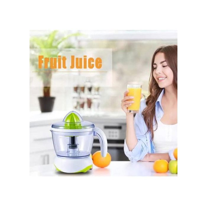 Presse-agrumes électrique - DORLO - 1L - 30W - 2 tailles de cônes - Filtre à pulpe réglable