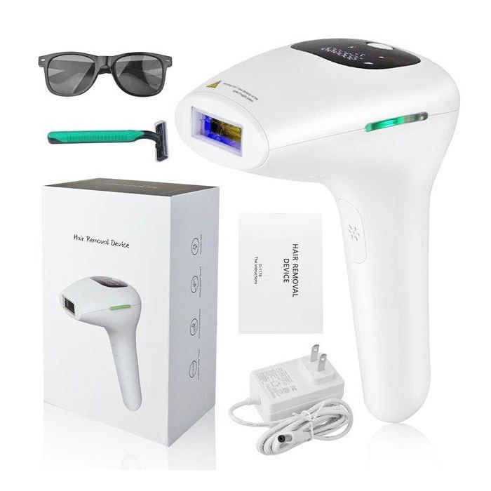 Épilateur laser permanent pour le visage et le corps, technologie IPL sûre et efficace, pour hommes et femmes