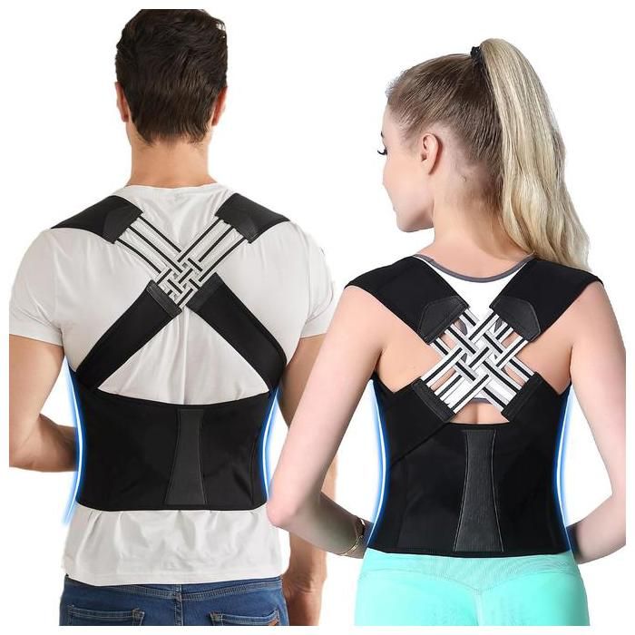 Correcteur de Posture - TAILLE L - Néoprène - Ajustable - Confortable - Multisport