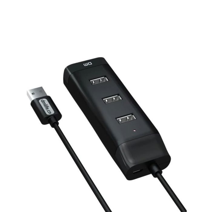 Multiplicateur de Ports USB 4 en 1 – USB 2.0 – DM CHB006
