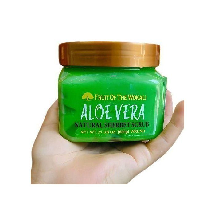 Fruit Of The Wokali Gommage corporel Naturel à l'aloe vera,600g